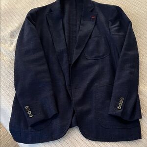 Isaia Dark Blue Sport Coat